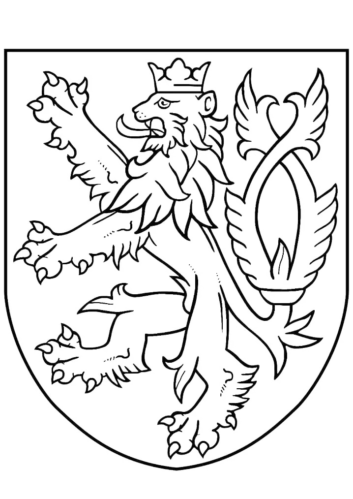 Coat Of Arms Of The Czech Republic