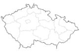Czech Republic Map Coloring Page