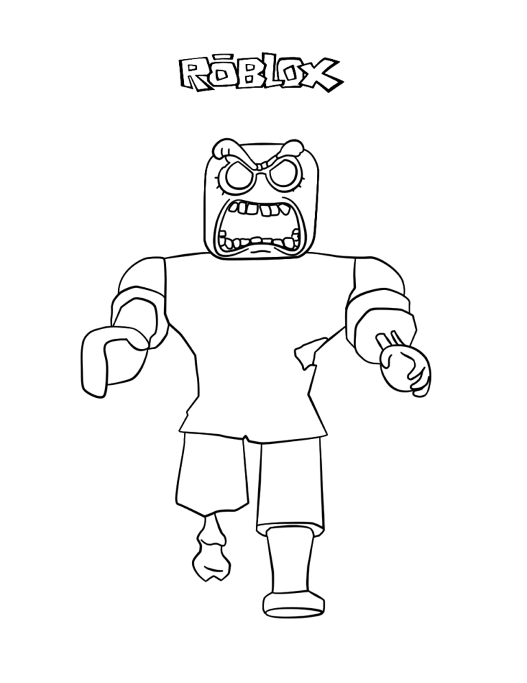 Roblox Coloring Pages - Best Coloring Pages For Kids