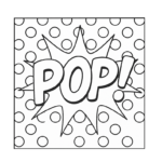 Pop Art Coloring Pages