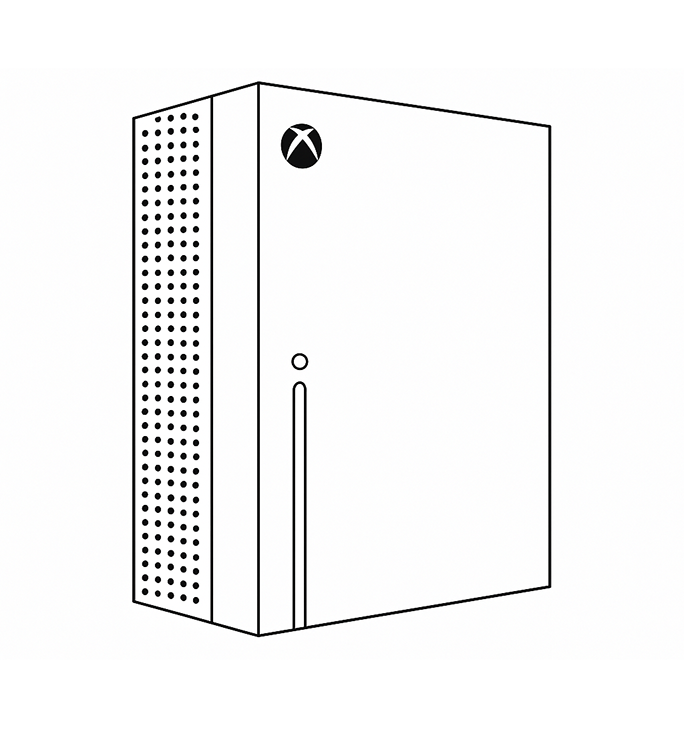 Xbox Coloring Pages