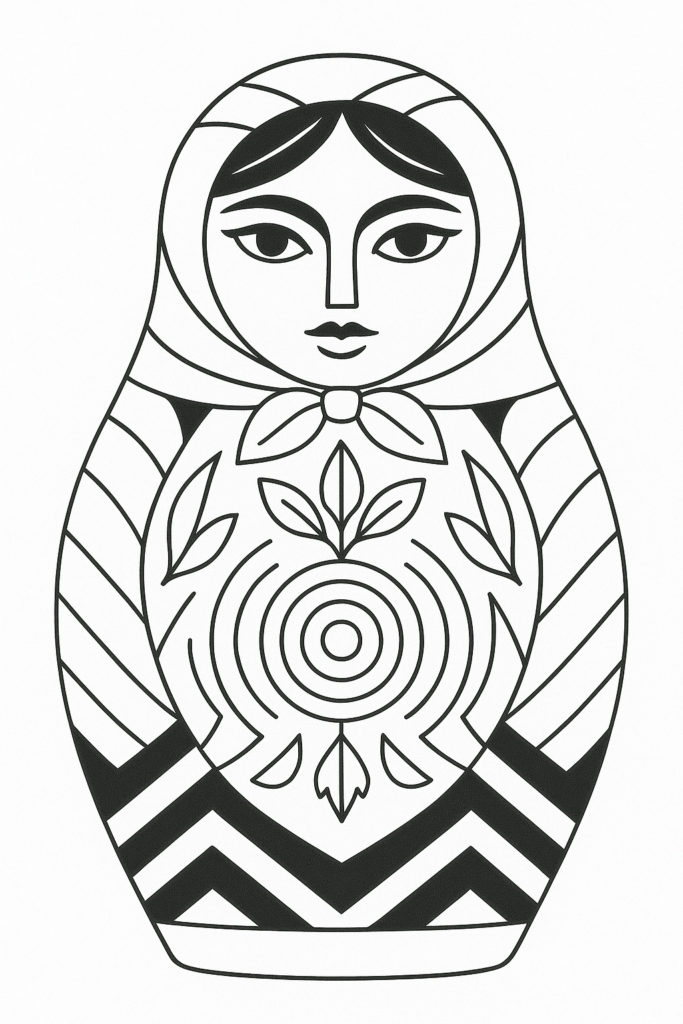 Color Nesting Doll