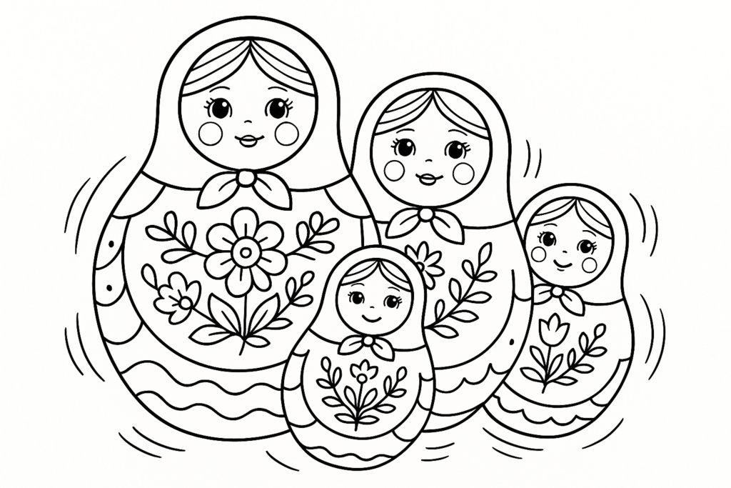Rocking Nesting Dolls