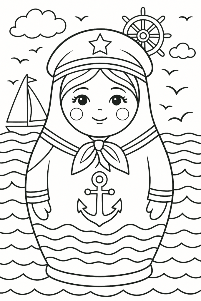 Sailor Nesting Doll