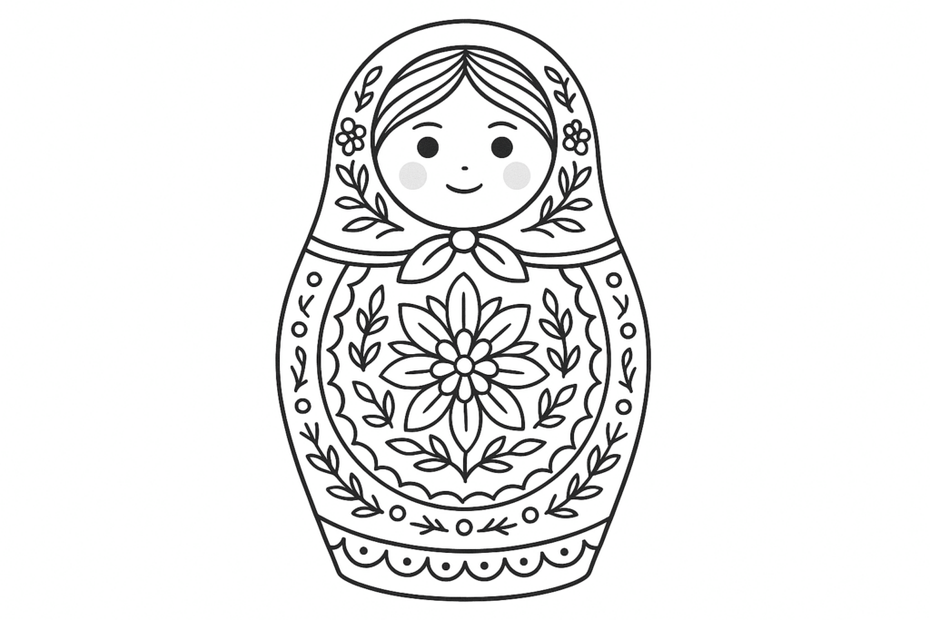 Wood Nesting Doll