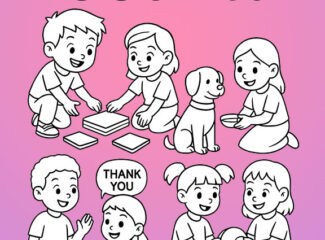 Kindness Counts Coloring Book