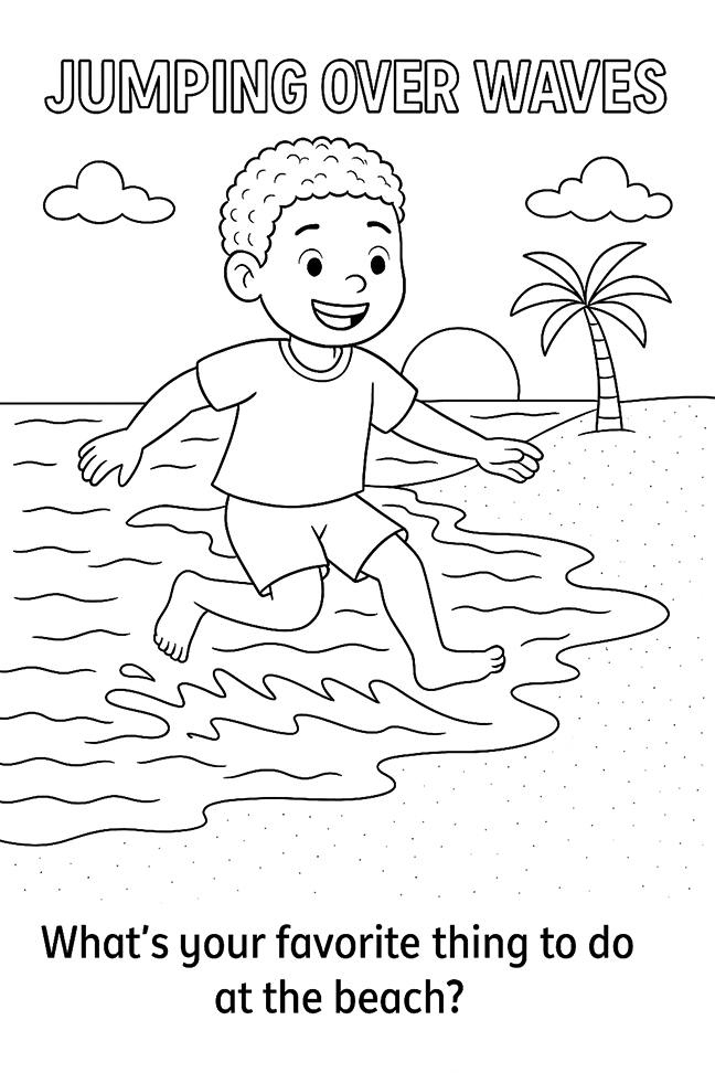Lets Move Coloring Book Page 5