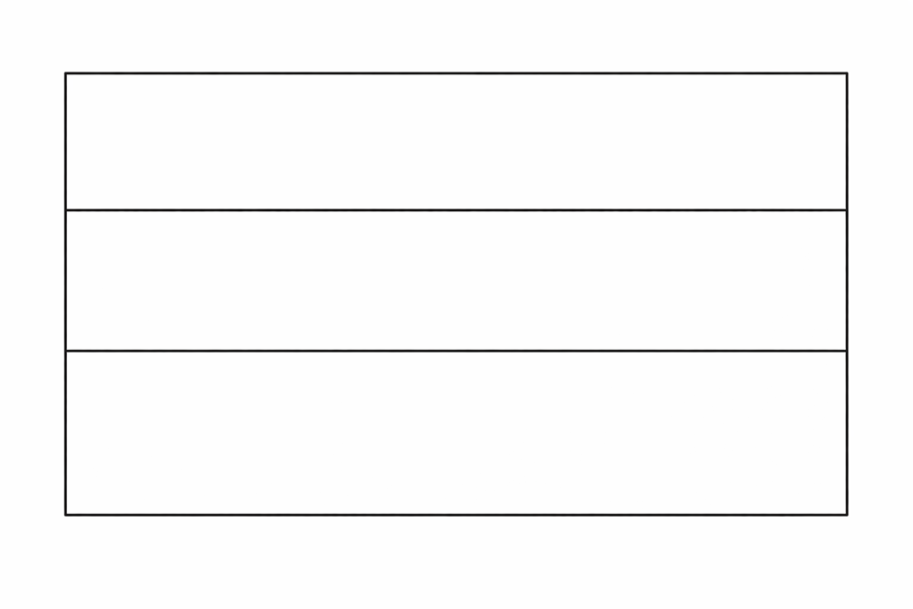 Germany Flag Coloring Page