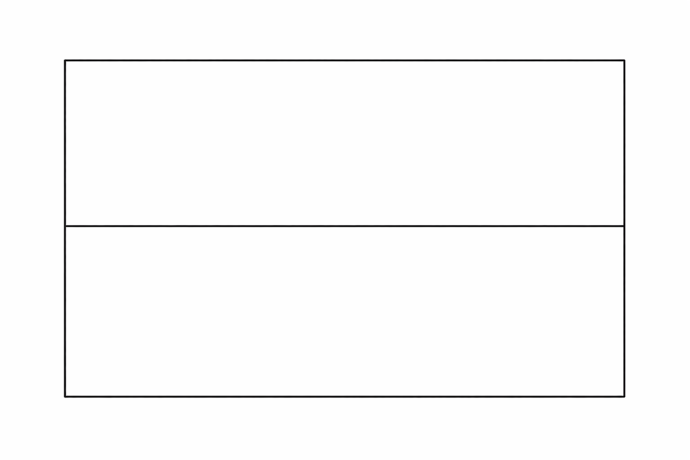 Indonesia Flag Coloring Page