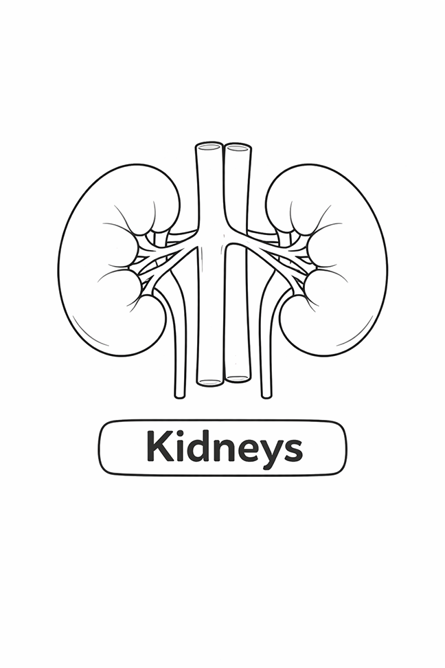 Anatomy For Kids Kidneys