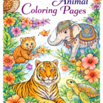 Advanced Animals Coloring Book