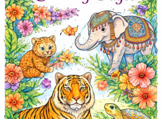 Advanced Animals Coloring Book