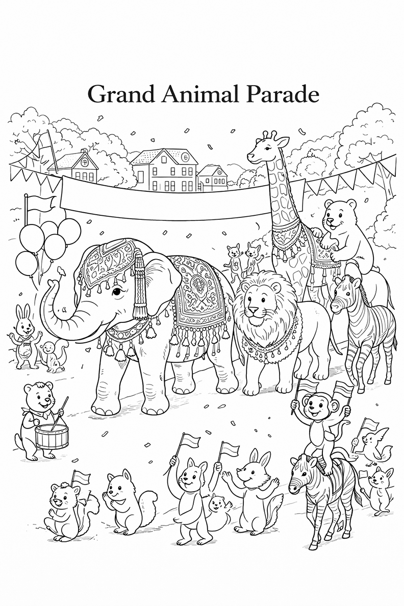 Advanced Animal Coloring Book - Best Coloring Pages For Kids