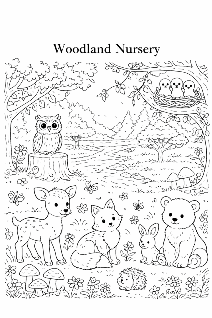 Advanced Animals Woodland Nursery