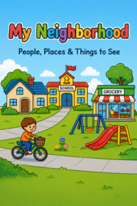My Neighborhood Coloring Book