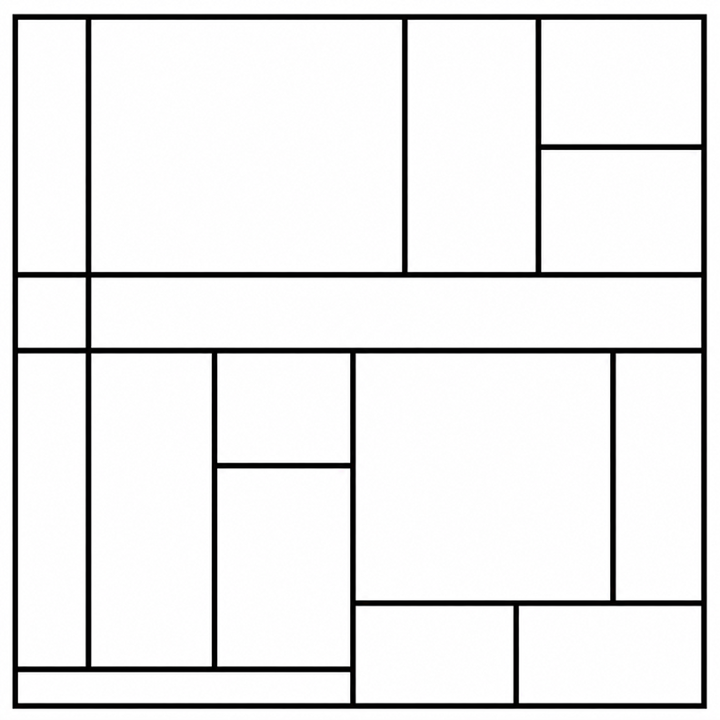 Composition A Piet Mondrian