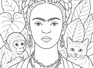 Self Portrait Frida Kahlo