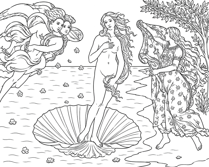 The Birth Of Venus Sandro Botticell