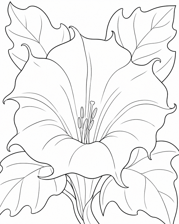 Jimson Weed White Flower No. 1 Georgia O'keeffe