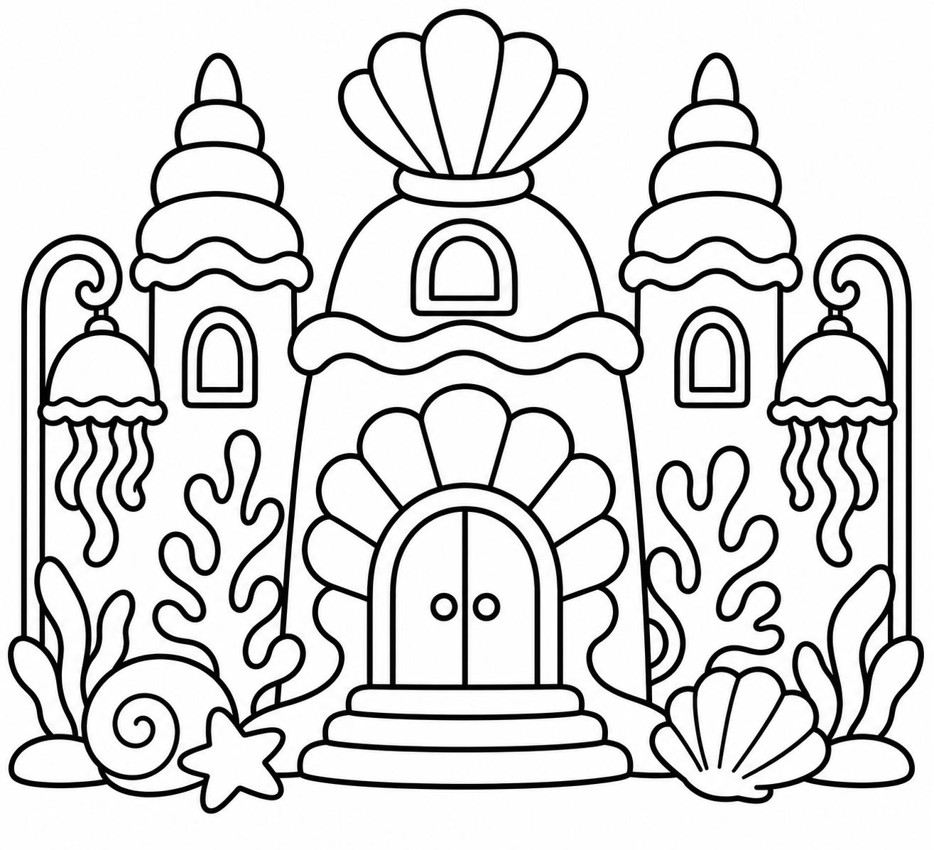 Castle Under The Sea