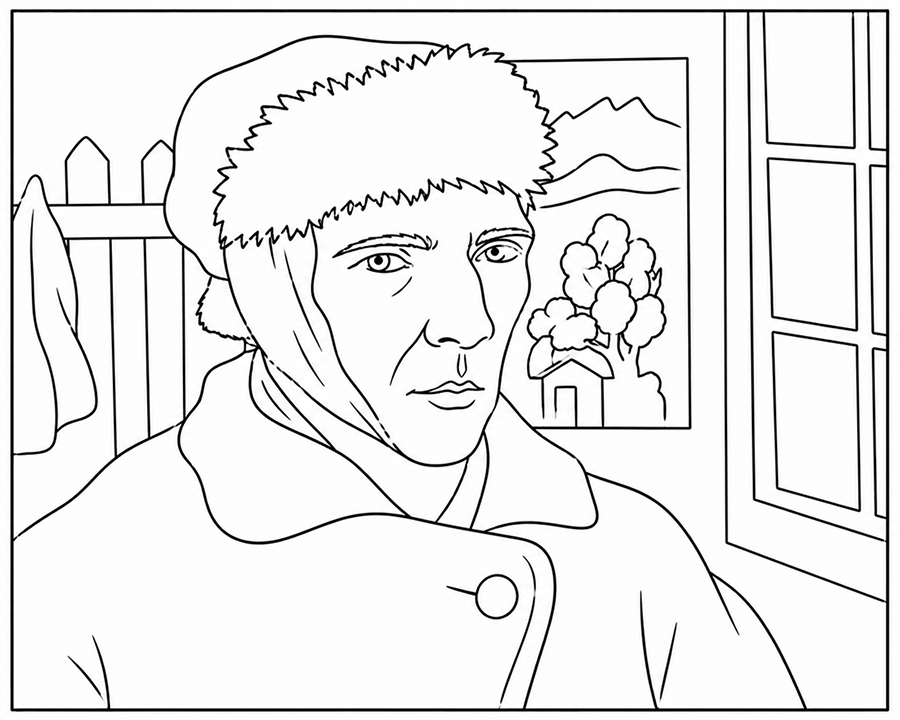 Self Portrait With Bandaged Ear