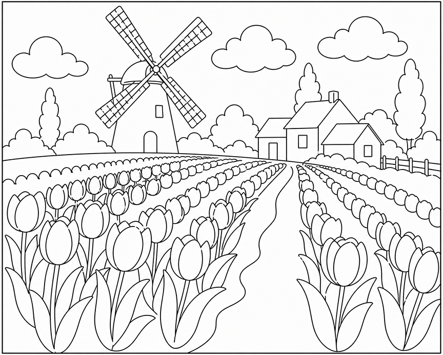 Tulip Fields