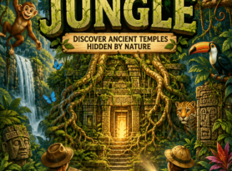 Secrets Fo The Jungle Coloring Book Cover